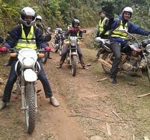 vietnam motorbike tour on ho chi minh trail and coastline e1415415350409 - ONE DAY HANOI MOTORBIKE TOUR FOR RURAL LANDSCAPES