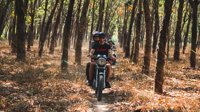 cu chi tunnel motorbike - SAIGON MOTORCYCLE TOUR TO CU CHI TUNNELS FOR 1 DAY
