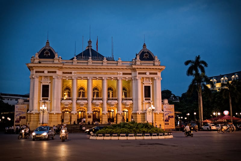 Opera House Hanoi - DAYLIGHT HANOI MOTORBIKE TOUR FOR FOODS AND SIGHTSEEINGS