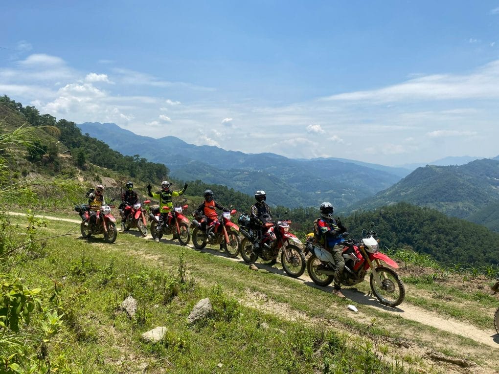 Bac Ha motor bike tour to Ha giang via Hoang su phi 2 - Inspiring Vietnam Motorbike Tour from Northeast to Northwest - 14 Days