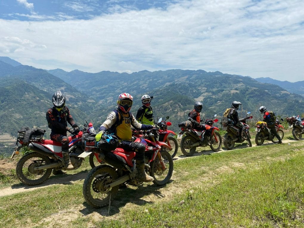 Bac Ha motor bike tour to Ha giang via Hoang su phi 3 - 10-DAY AMAZING NORTHERN VIETNAM OFFROAD MOTORBIKE TOUR