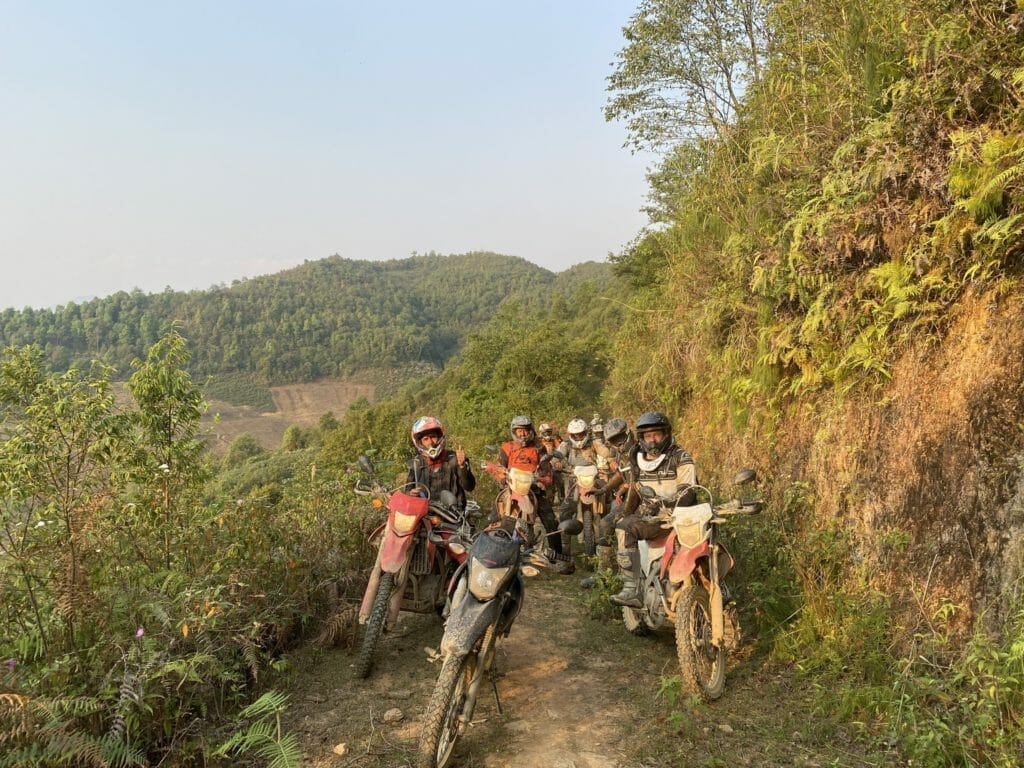 motorbike tour to Ta Xua 1024x768 - 4-day Eye-opening short motorbike tour to the North West of Vietnam