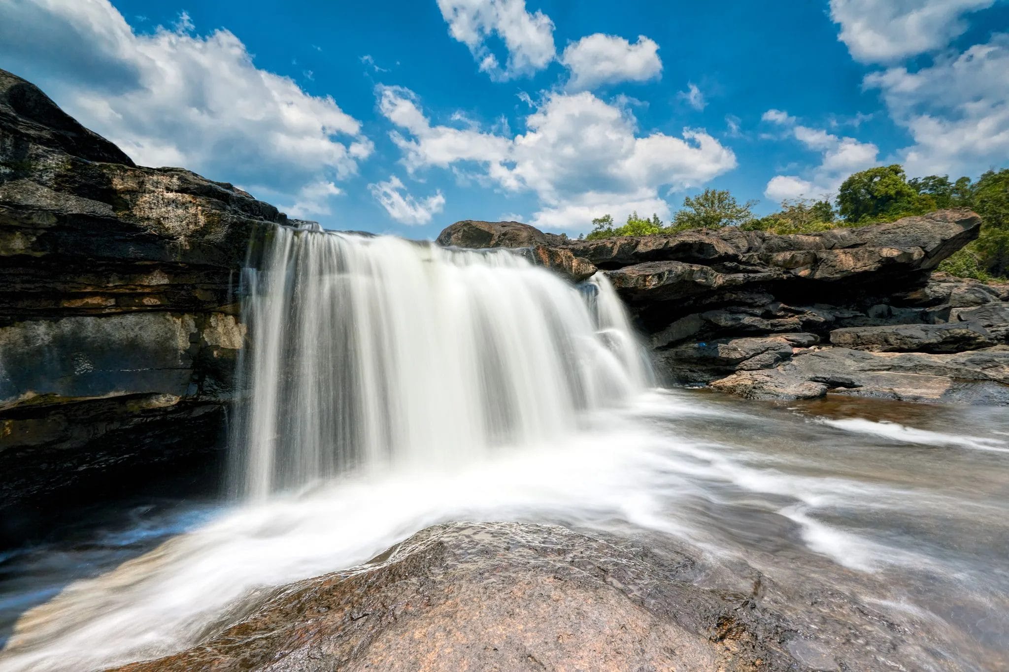 tatai river waterfall cambodia - Majestic Cambodia Off-road Motorycle from Phnom Penh to Pursat, Battambang, & Coastal Trails
